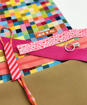 DIY Set SUNSETtotebag Gobelin DICE 1