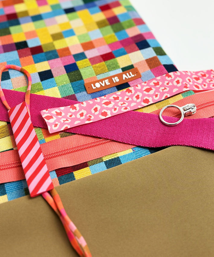 DIY Set SUNSETtotebag Gobelin DICE 1