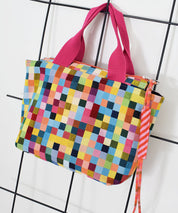 DIY Set SUNSETtotebag Gobelin DICE 4