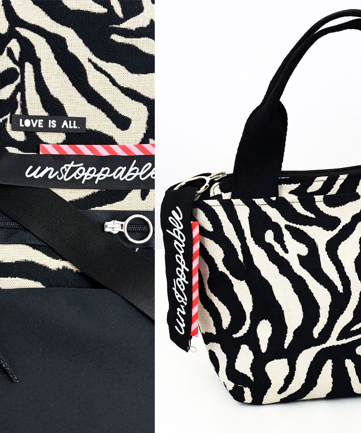 DIY Set SUNSETtotebag Gobelin Zebra 2