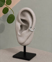 EarCuff Kantig silber