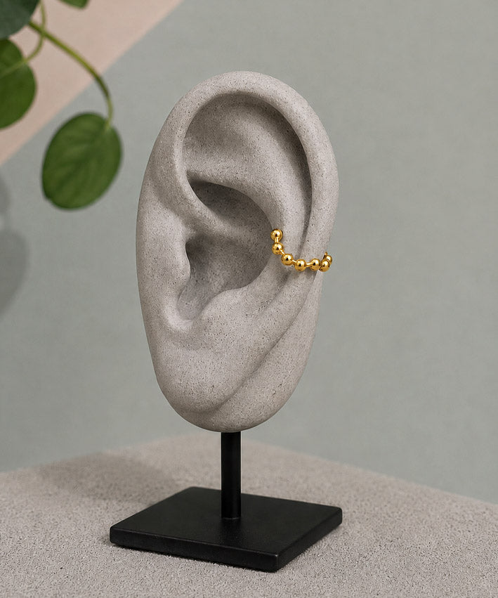 EarCuff Kugeln gold
