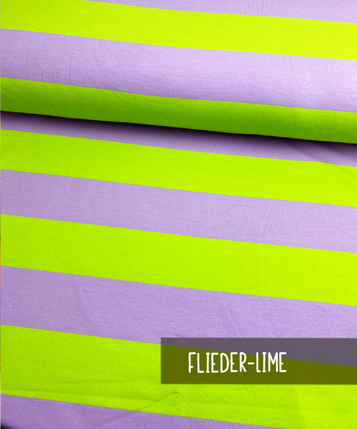 Frenchterry | HAPPY STRIPES | 2 Farben