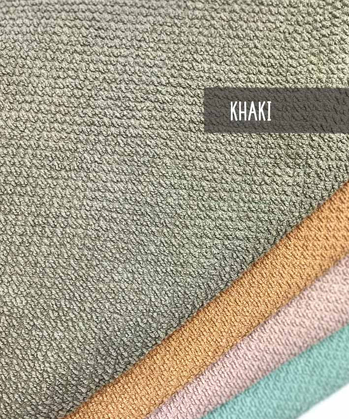 Frottee-Struktur-6-Farben-Khaki