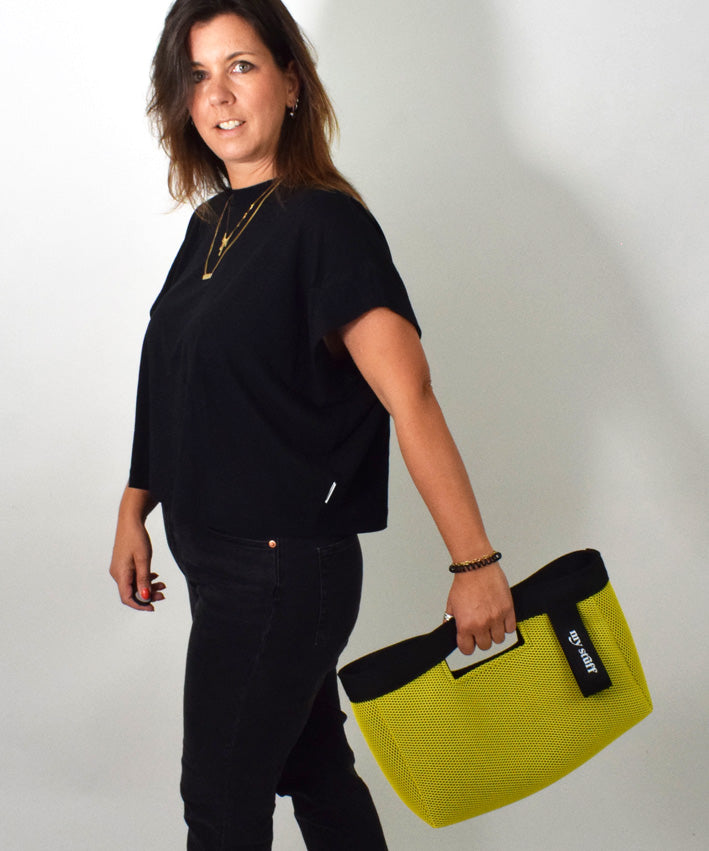GRIPbag leni pepunkt Gelb Mesh 1