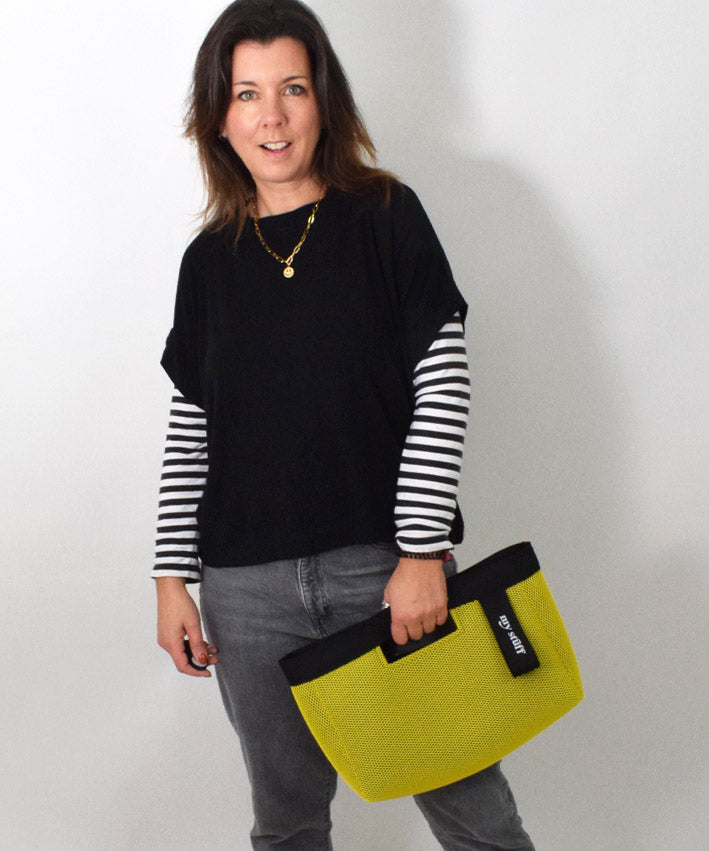 GRIPbag leni pepunkt Gelb Mesh 3