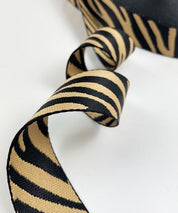 Gurtband-4-cm-WILDLIFE-gold-schwarz-2