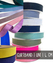 Gurtband uni 4cm1