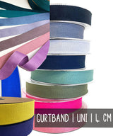 Webbing | 4 cm | SOLID | 12 Colors