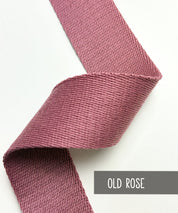 Gurtband uni 4cm1 old rose