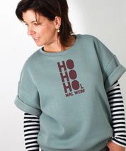 HOHOHOl mal Wein - auf UNISEXoversizedSWEATER Teaser 1