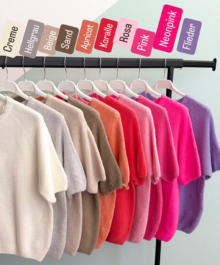 JOSINA Raglanstrick Pulli KURZARM Teaser 2