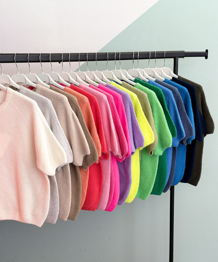 JOSINA Raglanstrick Pulli KURZARM Teaser 3