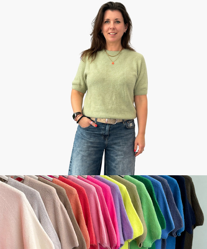JOSINA Raglanstrick Pulli KURZARM Teaser 4
