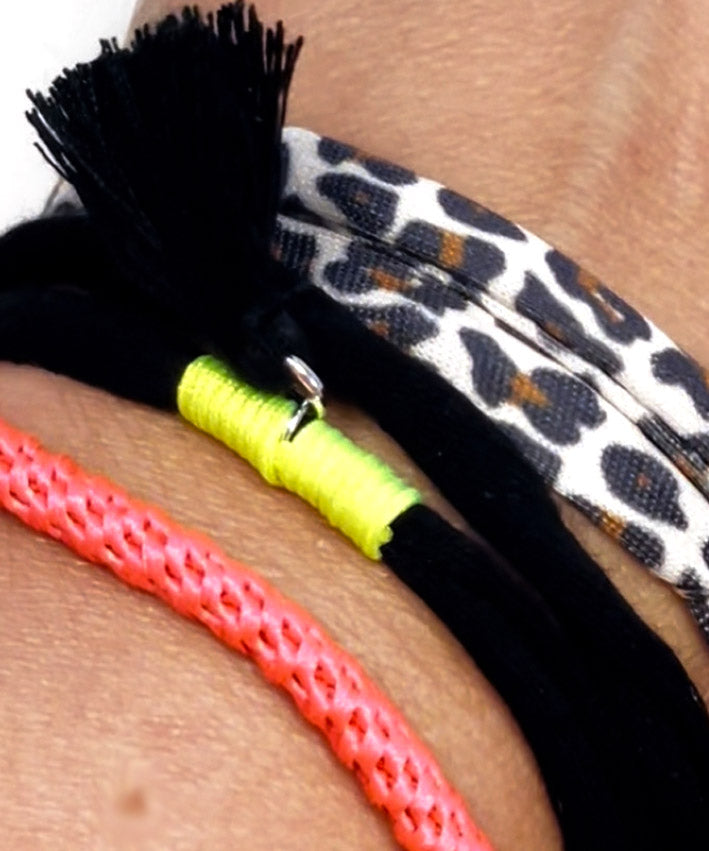 Jerseyarmband-Schwarz