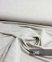 Knit Viskose Leinen Look 1  sand leni pepunkt