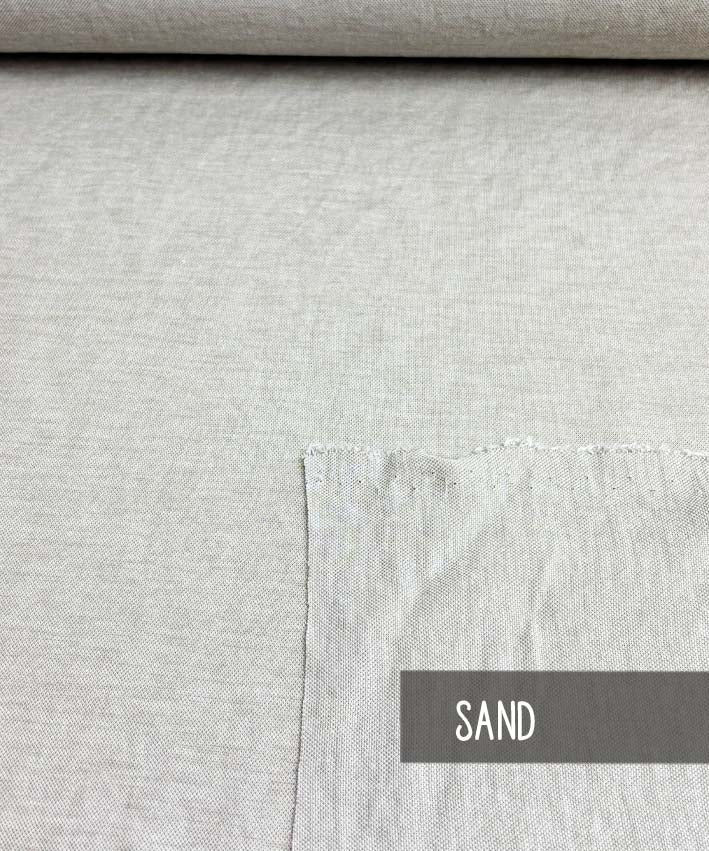 Knit Viskose Leinen Look 2 sand leni pepunkt