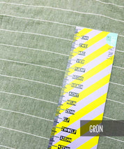 Leinen Scandi Stripes grn 3 leni pepunkt