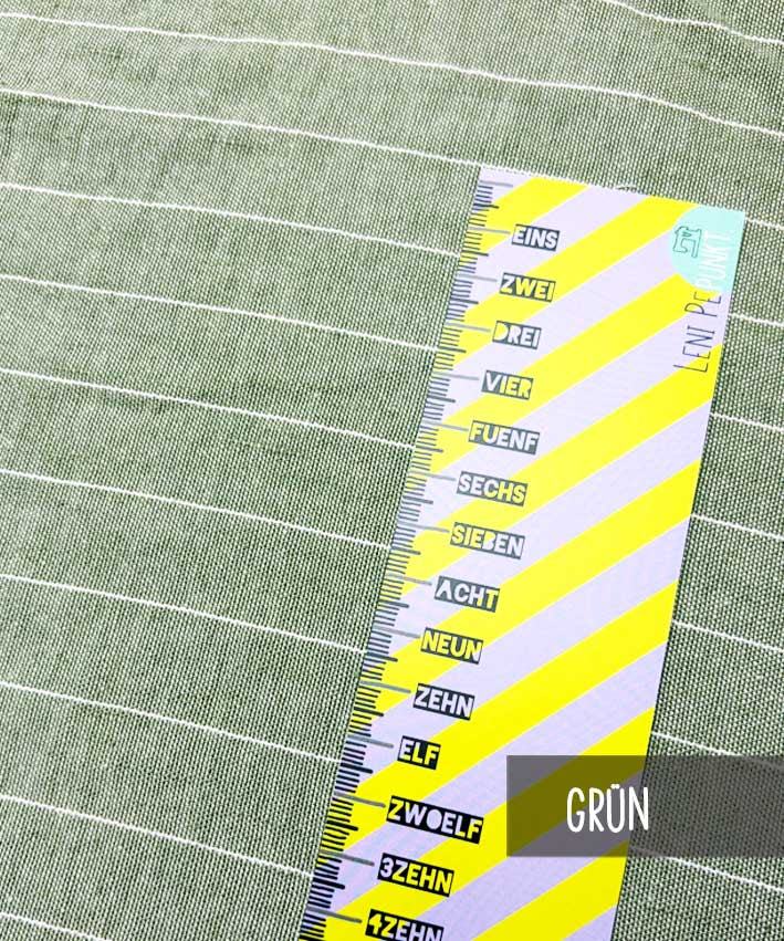 Leinen Scandi Stripes grn 3 leni pepunkt