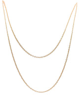 Mix it up | Link Chain | Double Layer | Gold | 45/55 cm + 5 cm