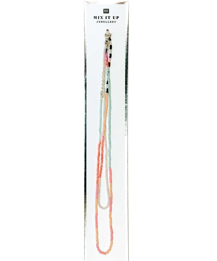 Mix it up Perlenkette bunt 65 cm 1