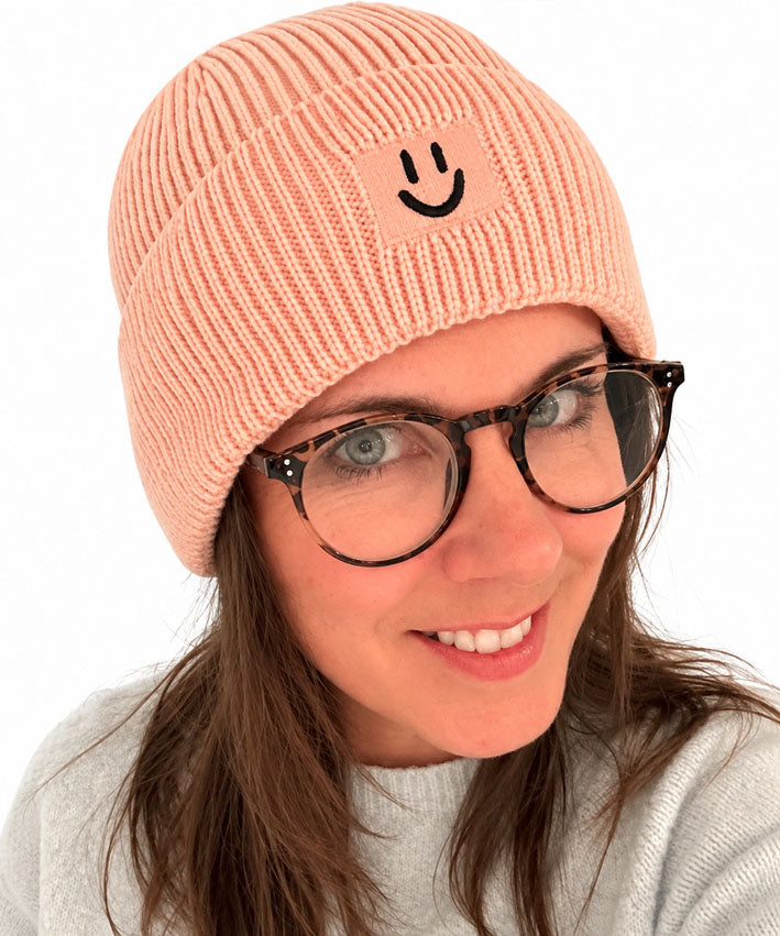 Mütze mit Smileypatch | 7 Farben