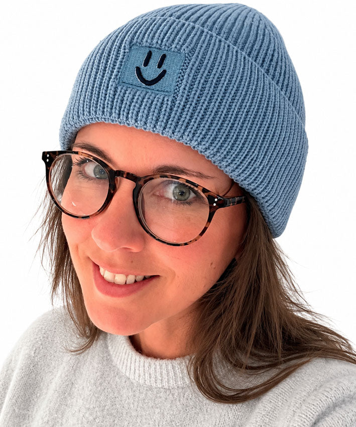 Mütze mit Smileypatch | 7 Farben