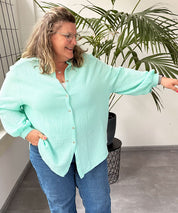 Musselinbluse Uni Langarm Teaser 4