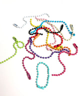 Bag Tag | Ball Chain | 3 mm | 11 Colors