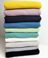 NEW MUSSELIN | Uni | Doublegauze | 10 Farben