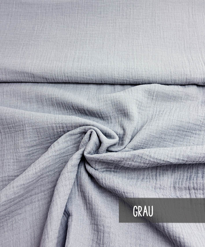 NEWMusselin grau leni pepunkt