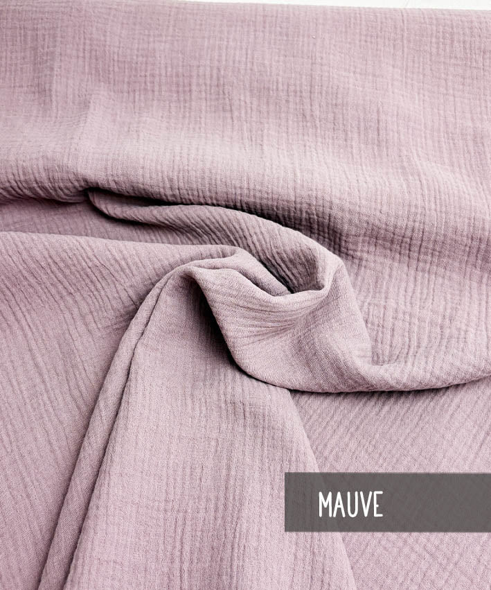 NEWMusselin mauve leni pepunkt