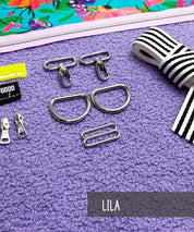 NP101 CUBEbag  Teddy Boucle Lila 1