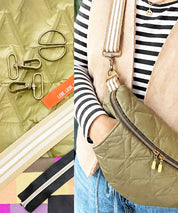 NP602 Crossbody Stepper Oliv  leni pepunkt 4