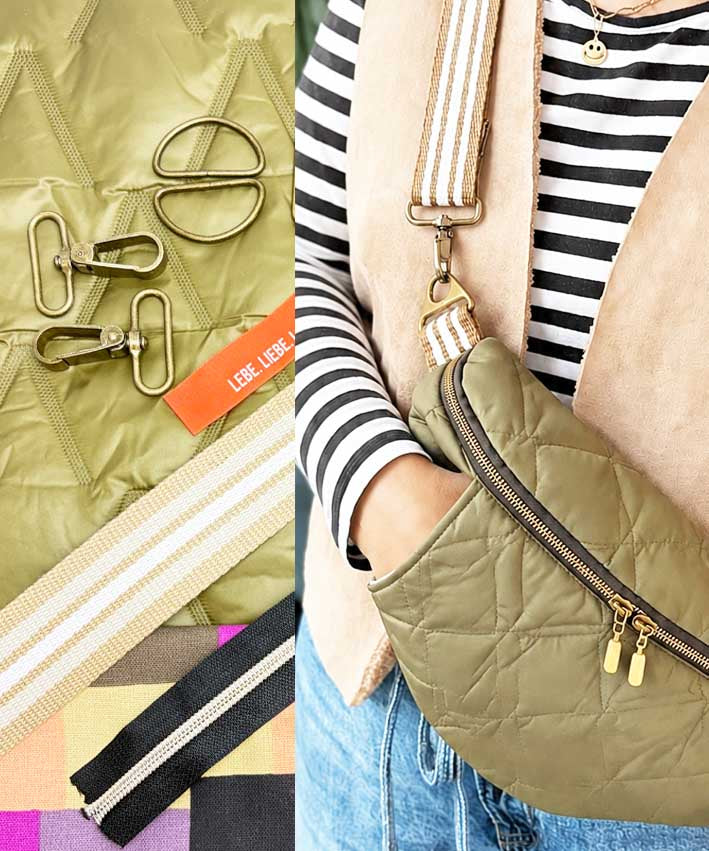 NP602 Crossbody Stepper Oliv  leni pepunkt 4