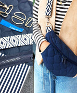 Nähpaket CROSSBODY.muff | Stepper Navy | NP603