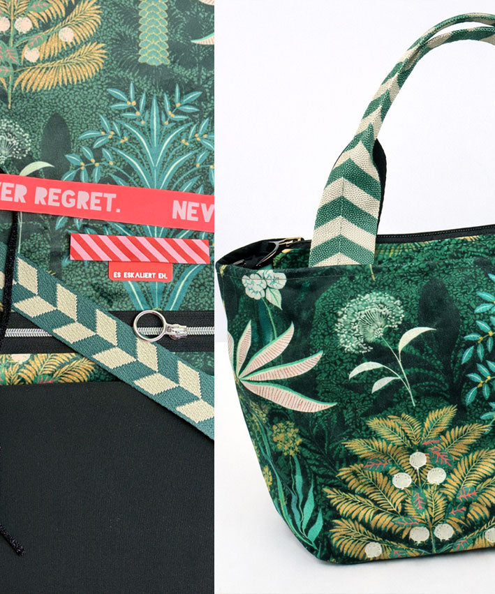 NP707 SUNSETtotebag Samt