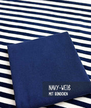 Nicky Velours navy-wei 2 leni pepunkt
