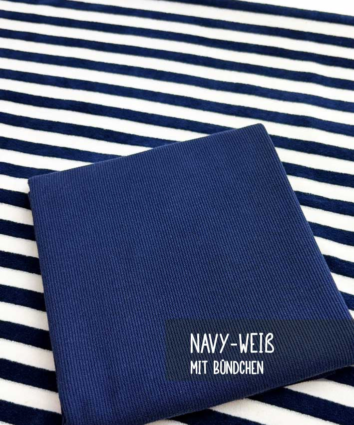 Nicky Velours navy-wei 2 leni pepunkt