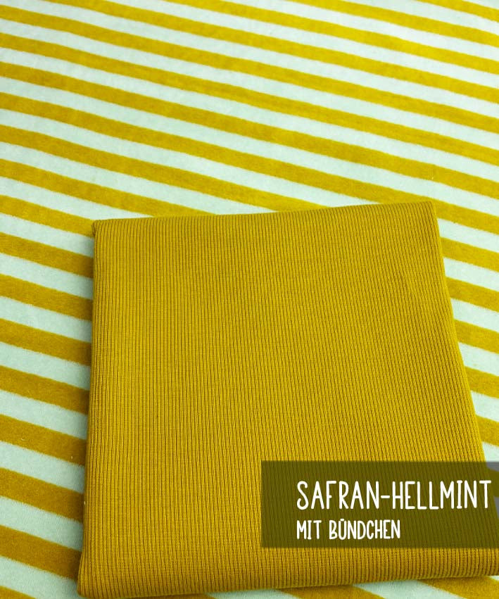 Nicky Velours safran-hellmint 2 leni pepunkt