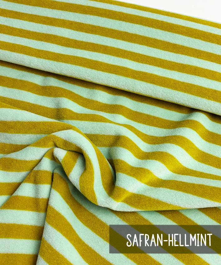 Nicky Velours safran-hellmint leni pepunkt