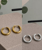 Ohrringe creole gold_silber
