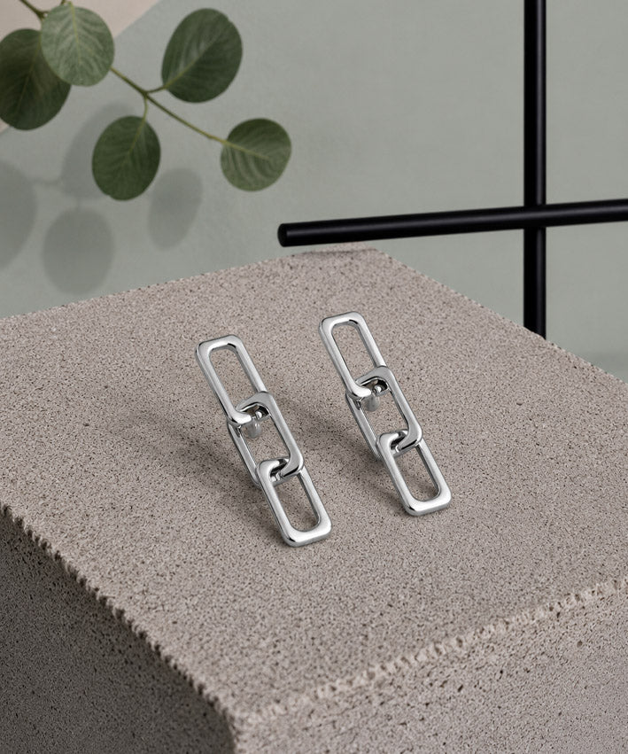 Ohrstecker 3er silber