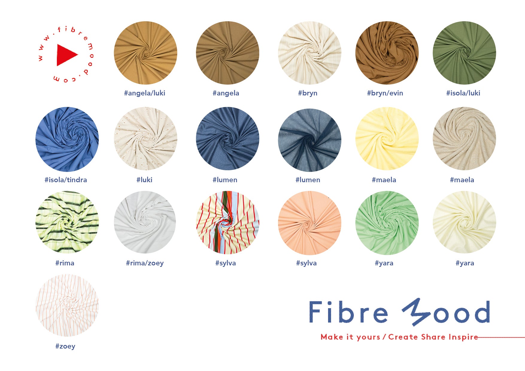 Overview fabrics 38