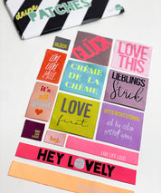 COLOUR me up | Patch bundle #2 | XL Patch | SET
