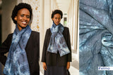 Fibre Mood | Woven Cotton Denim Quilted | Blau