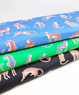 Cotton Poplin | woven | Wild Cats | 3 colours