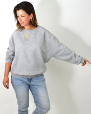 RAGLANdriftSWEATER Grau meliert 5