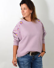 RAGLANdriftSWEATER Mauve Leo1