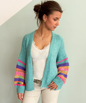Ringelstrickjacke rmel Teaser 3
